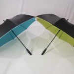 Payung golf lapisan luar hitam