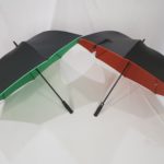 Payung golf lapisan luar hitam