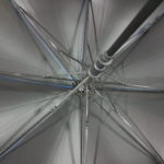 payung golf lapisan hitam