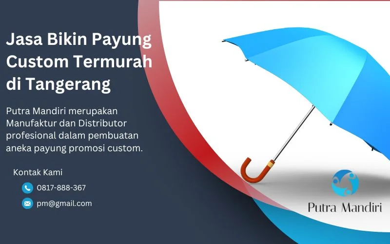 Jasa Bikin Payung Custom Termurah di Tangerang