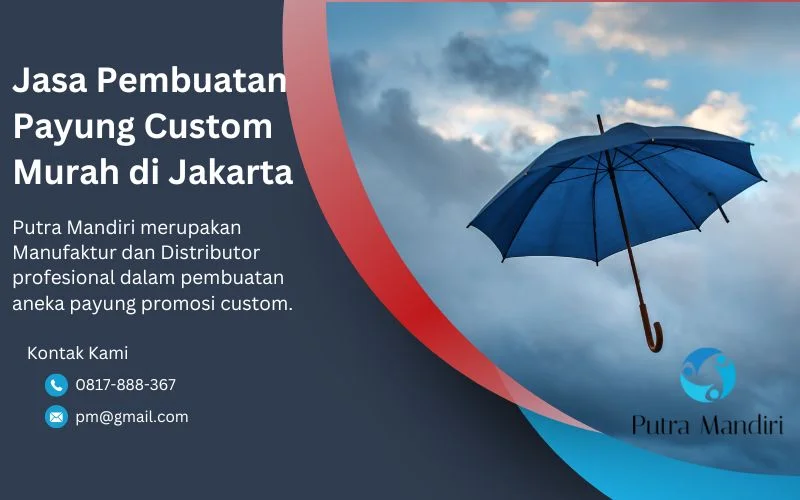 Jasa Pembuatan Payung Custom Murah di Jakarta
