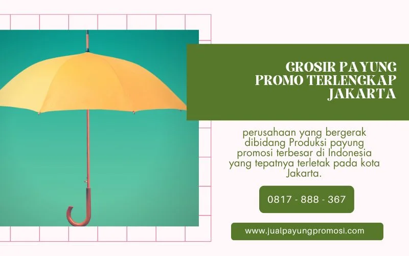 Grosir Payung Promo Terlengkap Jakarta