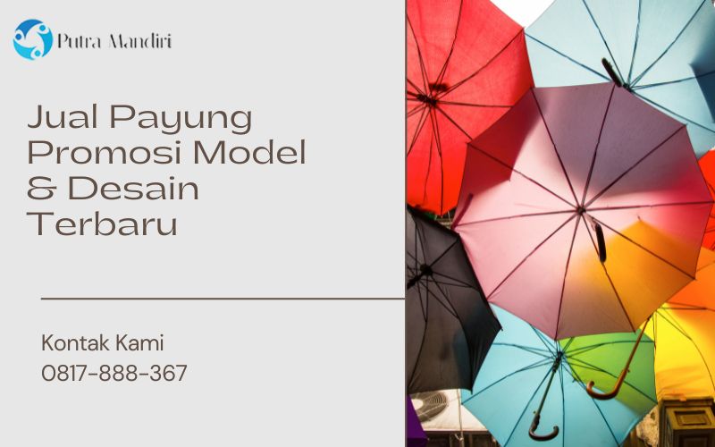 Jual Payung Promosi Model & Desain Terbaru