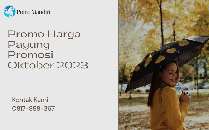 Promo Harga Payung Promosi Oktober 2023