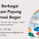 Jual Berbagai Macam Payung Promosi Bogor